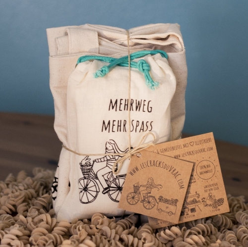 Das Set (Beutel + Einkaufstasche)